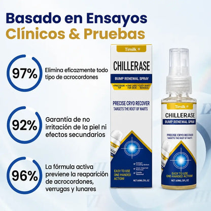 ChillErase Spray de Verrugas