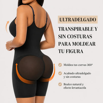 🤍 Enterizo Moldeador con Cierre Delantero | Invisible Bajo la Ropa